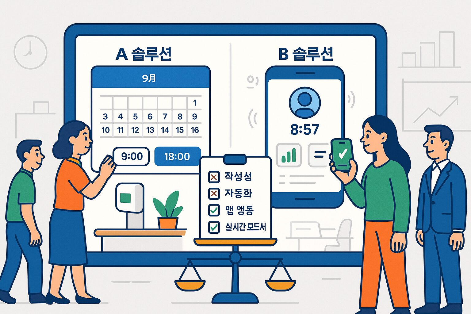 근태관리 솔루션