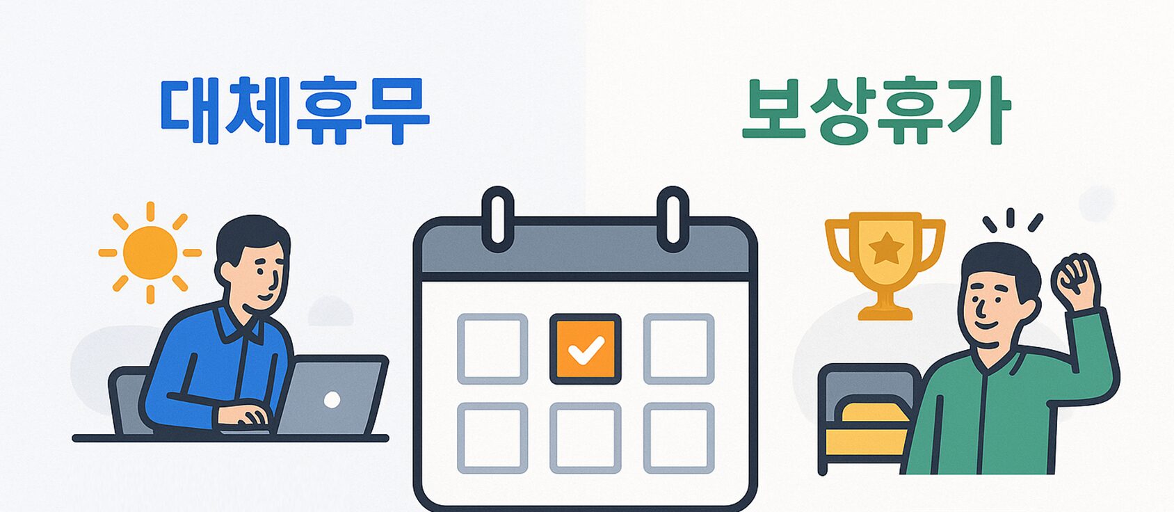 대체휴가, 대체휴무, 보상휴가