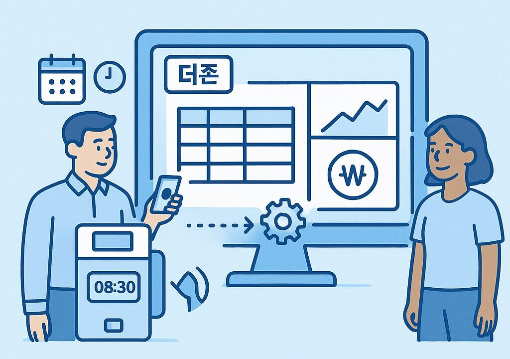 더존 회계, 근태관리