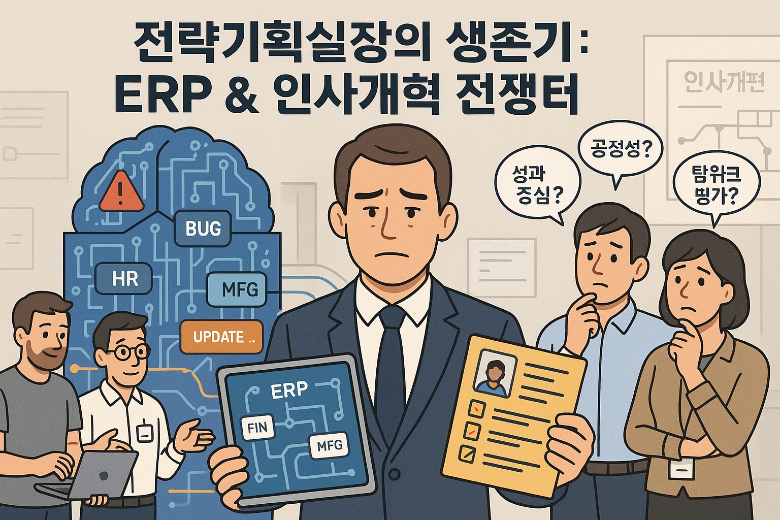 전략기획,ERP,인사평가